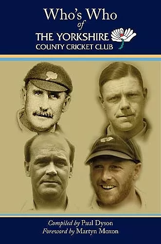 Who's Who of The Yorkshire County Cricket Club cover