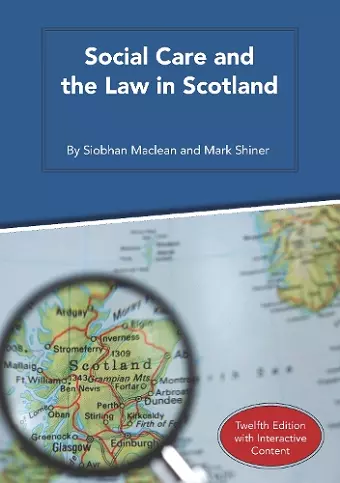 Social Care and the Law in Scotland cover