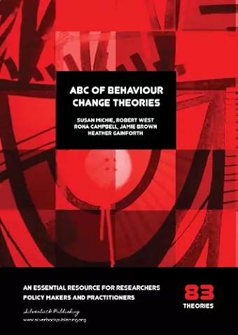 ABC of Behaviour Change Theories cover