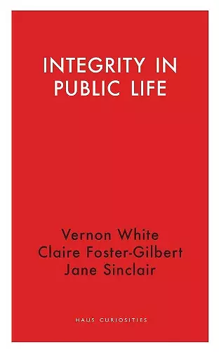 Integrity in Public Life cover