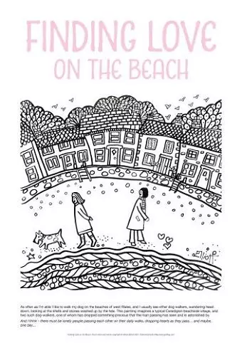 Helen Elliott Poster: Finding Love on the Beach cover