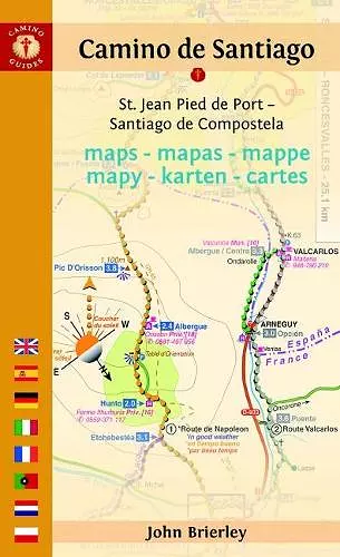 Camino de Santiago Maps (Camino Francés) cover