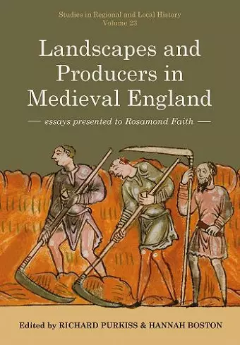 Landscapes and Producers in Medieval England cover
