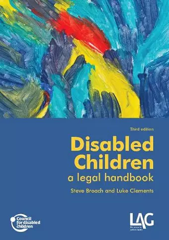 Disabled Children: a legal handbook cover