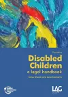 Disabled Children: a legal handbook cover