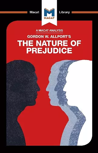 An Analysis of Gordon W. Allport's The Nature of Prejudice cover