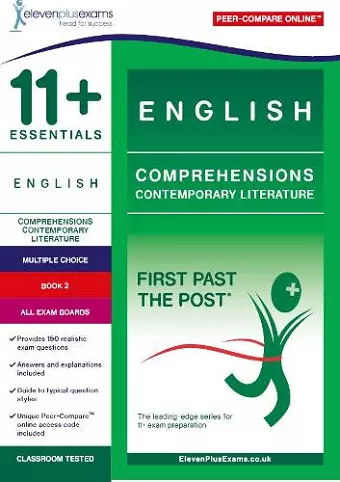 11+ English Comprehensions: Contemporary Literature Book 2 cover