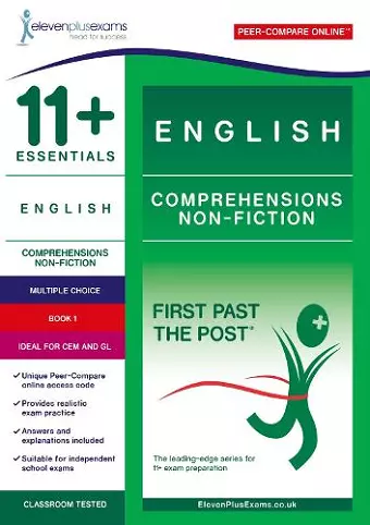 11+ Essentials English Comprehensions: Non Fiction Book 1 cover