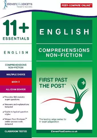 11+ Essentials English Comprehensions: Non-Fiction Book 2 cover
