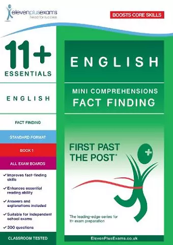 11+ Essentials English: Mini-Comprehensions Fact-Finding Book 2 cover