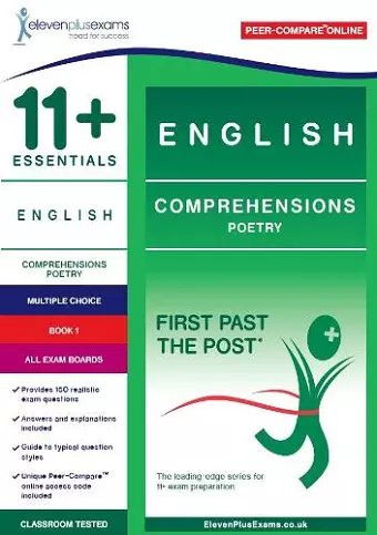 11+ Essentials English Comprehensions: Poetry Book 1 cover