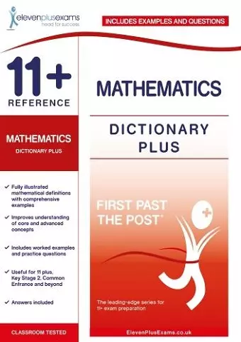 11+ Reference Mathematics Dictionary Plus cover