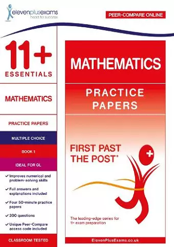 11+ Essentials Mathematics Practice Papers Book 1 cover