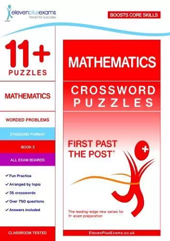 11+ Puzzles Mathematics Crossword Puzzles Book 2 cover