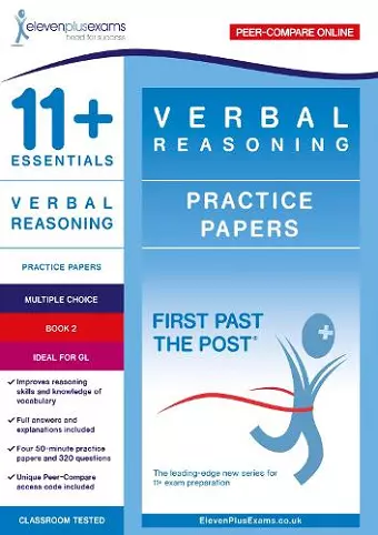 11+ Essentials Verbal Reasoning Practice Papers Book 2 cover