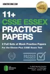 11+ CSSE Essex Practice Papers: 2 Full Sets of Mock Practice Papers for the Eleven Plus CSSE Essex Test cover