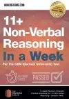 11+ Non-Verbal Reasoning in a Week cover