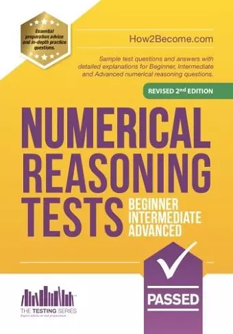 NUMERICAL REASONING TESTS: Beginner, Intermediate, and Advanced cover