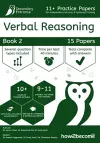 11+ Practice Papers For Independent Schools & Aptitude Training Verbal Reasoning Book 2 cover