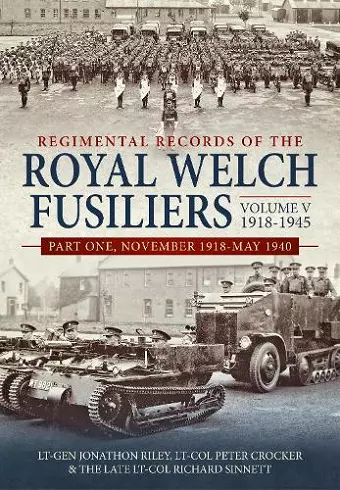Regimental Records of the Royal Welch Fusiliers cover