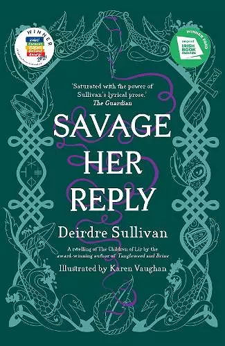 Savage Her Reply - YA Book of the Year, Irish Book Awards 2020 cover