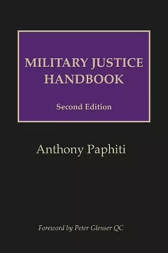 Military Justice Handbook cover