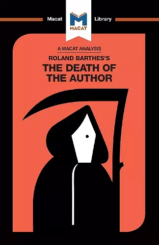 An Analysis of Roland Barthes's The Death of the Author cover