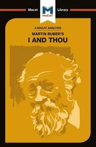 An Analysis of Martin Buber's I and Thou cover