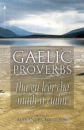 Gaelic Proverbs cover