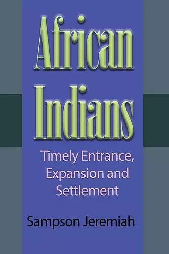 African Indians cover