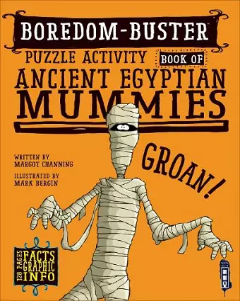 Boredom Buster Puzzle Activity Book of Ancient Egyptian Mummies cover