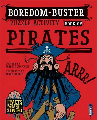 Boredom Buster Puzzle Activity Book of Pirates cover