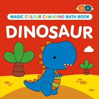 Magic Colour Changing Bath Book - Dinosaur cover