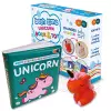 Magic Colour Changing Bath Book & Toy - Unicorn cover