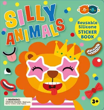 Silicone Sticker Book - Silly Animals cover