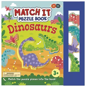 Match it Puzzle Book - Dinosaur cover