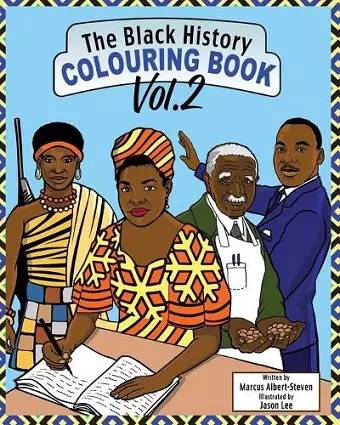 The Black History Colouring Book cover