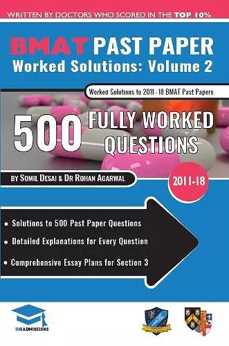 BMAT Past Paper Worked Solutions Volume 2 cover
