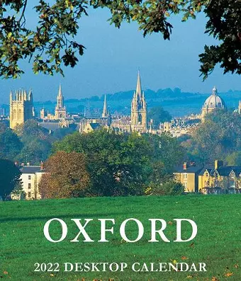 Oxford Large Desktop Calendar - 2022 cover