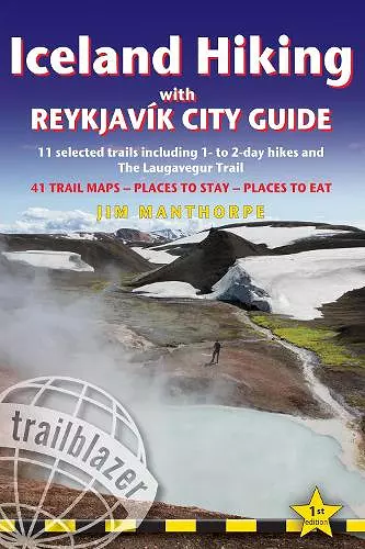 Iceland Hiking Trailblazer Walking Guide cover