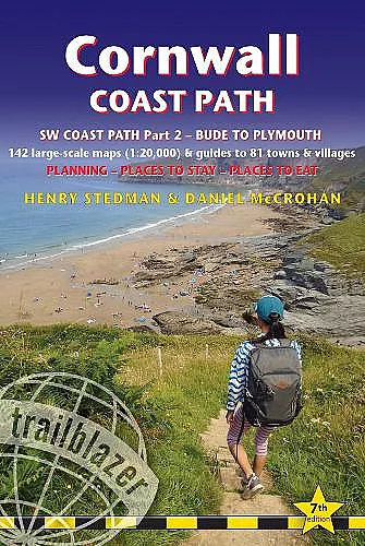 Cornwall Coast Path Trailblazer walking guide cover