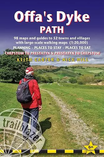 Offa's Dyke Path Trailblazer Walking Guide 6e cover