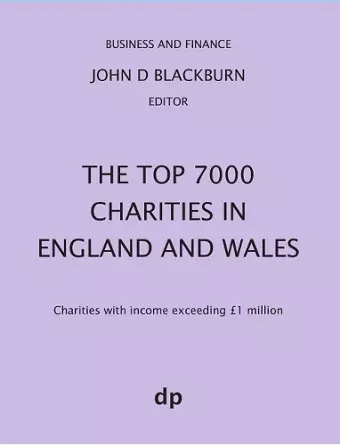 The Top 7000 Charities in England and Wales cover