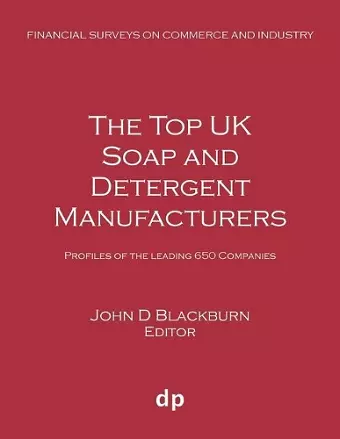 The Top UK Soap and Detergent Manufacturers cover