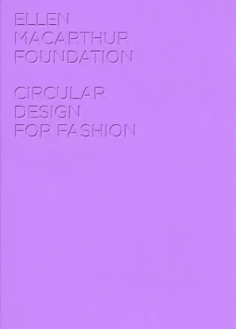 Circular Design for Fashion cover