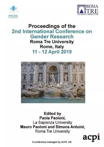 Icgr 2019 - Proceedings of the 2nd International Conference on Gender Research cover