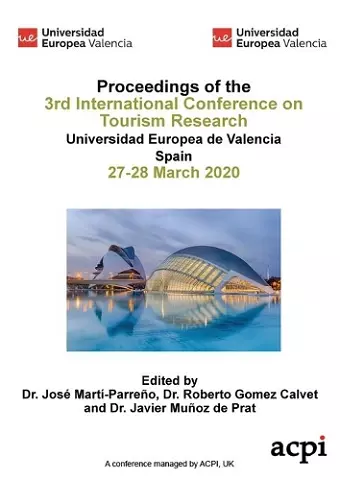 ICTR20-Proceedings of the 3rd International Conference on Tourism Research cover