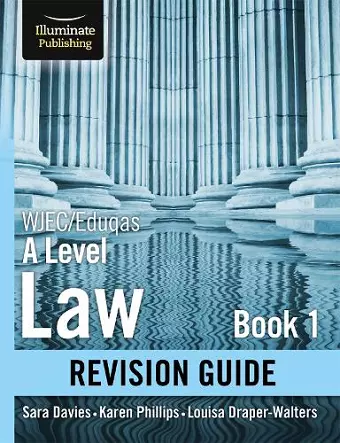 WJEC/Eduqas Law for A level Book 1 Revision Guide cover