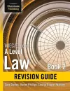 WJEC/Eduqas Law for A level Book 2 Revision Guide cover