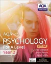 AQA Psychology for A Level Year 2 Student Book: 2nd Edition cover